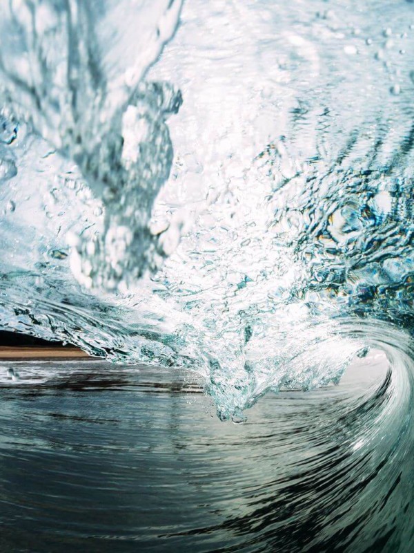 A wave from inside